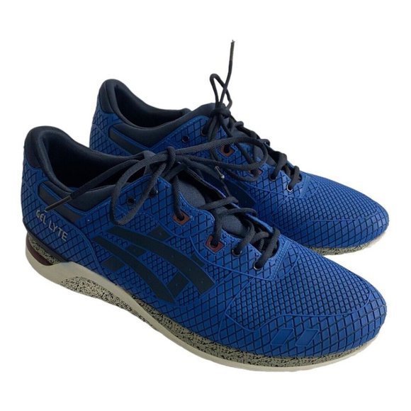 Asics Mens Shoes Size 13 Gel Lyte Evo HN543 Black Casual Shoes Blue Sneakers main image 5